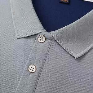 เสื้อโปโลปักลายและพิมพ์โลโก้ตามสั่งเสื้อกอล์ฟสำหรับผู้ชาย - Product Image 1