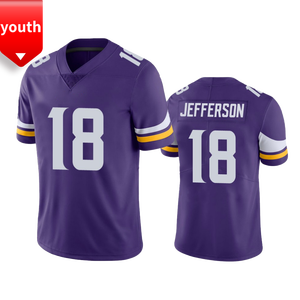 Kaus sepak bola Amerika bulan dan anak-anak Baltimore kaus Jersey sepak bola jahit kualitas terbaik 22Henry bunga 8 Jackson 4 - Product Image 5