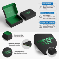Cajas de Envío Personalizadas de Cartón Corrugado Reciclable con Logotipo Impreso, Duraderas, para Ropa y Esponjas