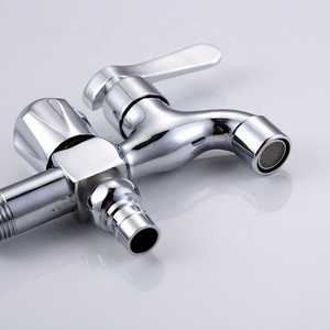 Rubinetto per Lavatrice con Doppia Uscita dell'Acqua, Rubinetto per Lavaggio, Rubinetto <span class=keywords><strong>da</strong></span> Giardino Esterno, Rubinetto per <span class=keywords><strong>Bidet</strong></span>, Accessori per il Bagno - Product Image 3