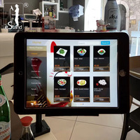 Support de tablette pour système de commande de restaurant EStand BR24007B, verrouillage pour nouvel iPad 2018 9,7 pouces, support de commande de menu électronique