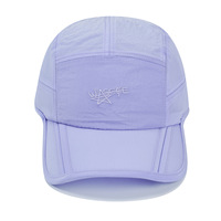 Gorra Ligera Plegable de Nailon de 7 Paneles FF5684, Gorra para Senderismo y Correr, Impermeable, de Secado Rápido, para Campamento