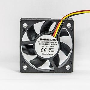 Ventilateur axial électrique en plastique à roulement à billes 12V 50x50x10mm OEM - Product Image 3