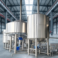 Machine de brassage de bière automatique de 1000 litres pour micro-brasserie avec réservoir et équipement de fermentation