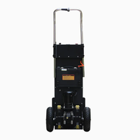 Carretilla Manual Eléctrica Portátil para Subir Escaleras, con Batería, para el Transporte de Materiales, Cumple con la Normativa CE