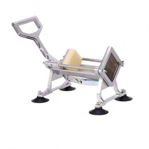 Cortador Manual de Papas Fritas de Acero Inoxidable para Cocina de Restaurante, Rebanador de Patatas y Cortador de Verduras y Frutas para Papas Fritas - Product Image 2