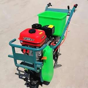Applicateur d'engrais manuel agricole, petite machine à essence à chenilles, motoculteur multifonctionnel pour champs arables - Product Image 3
