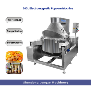 Industrial Gas <strong>Popcorn</strong> Machine Automatic Coating Electric Caramel <strong>Popcorn</strong> <strong>Maker</strong> Machine Fruit Flavored <strong>Popcorn</strong> Line - Product Image 5