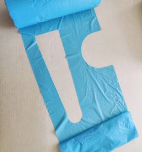 Grembiule monouso impermeabile in LDPE grembiuli senza maniche grembiule da cucina su rotolo - Product Image 6