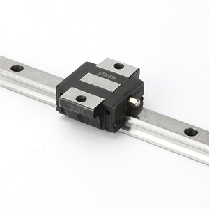 Bloque de Guía Lineal TICN ETW15SA de 15 mm, Rodamiento Deslizante Cuadrado de Perfil Bajo, Acero Grado C - Product Image 2