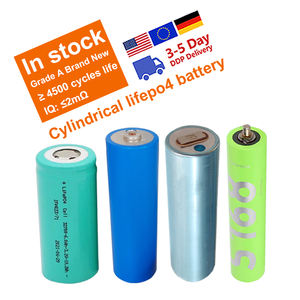 S168 Высокая емкость 3,2 В 60ah 15ah 20ah 6000 мАч цилиндрические Lifepo4 ячейки 33140 40135 электровелосипед литий-ионные аккумуляторы - Product Image 1