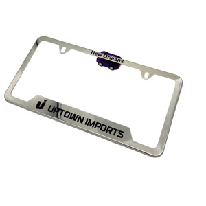 Porta Targa Personalizzato per Concessionaria Auto, Cornice in Acciaio Inossidabile per Targa - Product Image 5