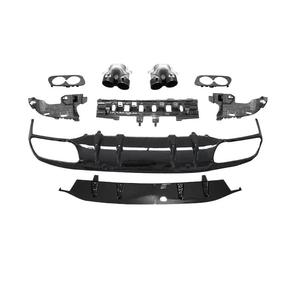 Autopartes W205 Difusor para <span class=keywords><strong>Mercedes</strong></span> <span class=keywords><strong>Benz</strong></span> Clase C W205 Modificado <span class=keywords><strong>C63</strong></span> <span class=keywords><strong>AMG</strong></span> <span class=keywords><strong>Coupe</strong></span> Difusor trasero 2015 2016 + - Product Image 1