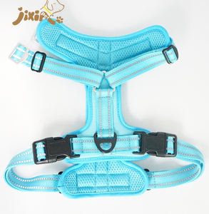 ODM diseño de lujo patrón fácil ajuste reflectante perro Arnes accesorios sin tirar <span class=keywords><strong>Funky</strong></span> perro arnés venta al por mayor ajustable con logotipo - Product Image 6