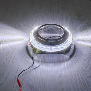 Cubierta Decorativa de Aluminio para Iluminación, con Fijación por Tornillos, Blanco Brillante, Lente de Doble Haz 3.0 - Product Image 3