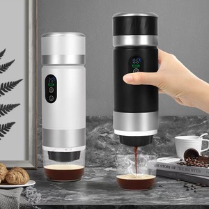 Portable Capsule <b>Coffee</b> <b>Machine</b> 0.5L USB Powered Fully <b>Automatic</b> Italian Style Black Stainless Steel - Product Image 4