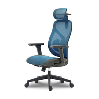 Silla de Oficina Ergonómica Ajustable Moderna con Ruedas y Función de Inclinación para Oficina en Casa y Edificios Administrativos