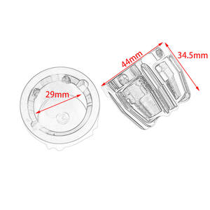 Tapa de la tuerca del eje delantero de la motocicleta para <span class=keywords><strong>Harley</strong></span> Sportster XL, Touring, Softail, Dyna, Fat Boy, V-<span class=keywords><strong>Rod</strong></span>, Glide 883 <span class=keywords><strong>1200</strong></span> - Product Image 6