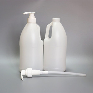 Empty Plastic white HDPE 1L 4L 1 Gallon Foam Pump Bottle Liquid Soap Dispenser Bottle Wholesale