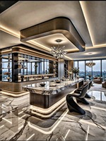 Nake Furniture APP - Cuisine moderne de style européen de luxe, armoires murales personnalisées, durables, laquées