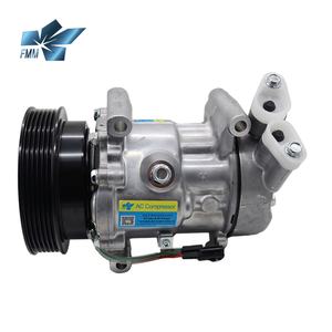 Compresseur de climatisation automobile de haute qualité 6PK pour Renault, nouveau climatiseur 12V, réfrigérant R134A, compatible avec le modèle de voiture 6V12 - Product Image 1