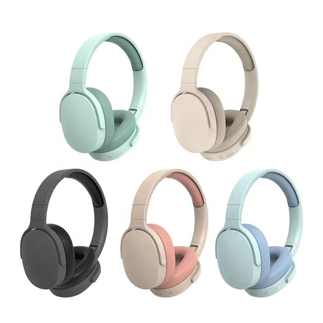 Factory P2961 Wireless Noise Canceling Over-Ear Headphones Stereo HiFi Gaming Sports Headset with Microphone