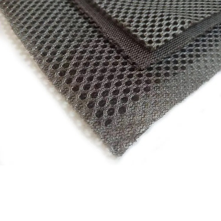 Jiangsu-tela de malla de aire para tapicería de coche, tela de terciopelo para colchón, mejor precio, buena calidad, 3D, espaciador a cuadros, poliéster