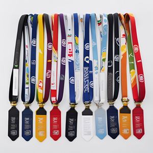<b>Plastic</b> <b>Hook</b> Rope Teacher Lanyard Sublimation Printing Blank Lanyards - Product Image 2