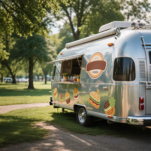 Camión de Comida Rápida Personalizado para Cocina 2025, Remolque de Pizza Móvil Totalmente Equipado, Carrito de Frituras - Product Image 5