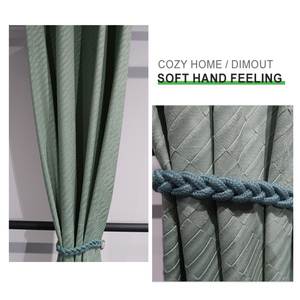 Tissu de rideau français brodé en velours de haute qualité pour la maison ou l'hôtel Fournitures de fenêtre rapides et peu coûteuses - Product Image 3