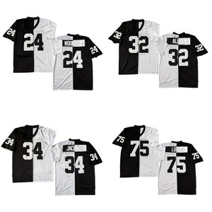 Maillot de rugby vintage pour homme, style cousu, Howie Long, Lyle Alzado, Art Shell, Tim Brown, Calvin Muhammad, Ted Hendricks, Casper, tailles S-3XL - Product Image 1