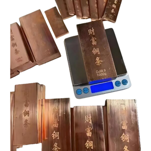 Barres de cuivre d'investissement de 1 oz, 10 oz, 1 kg, lingots de cuivre pur pour la vente en gros - Product Image 4