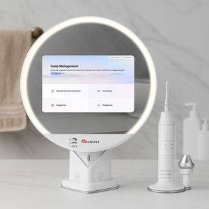 Analizador de Cuero Cabelludo con IA Meiboyi, Último Modelo, con Pantalla Táctil en Forma de Espejo, 20X 50X 200X HD, Detector de Folículos Pilosos, Cámara para Cabello, Salones de Belleza - Product Image 1