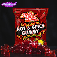 MINICRUSH Bonbons Gélifiés Piquants Saveur Piment Chili Confection Mexicaine Douce et Moelleuse