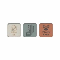 Étiquette en cuir PU gaufrée/métallique personnalisée pour vêtements et jeans – Meilleur prix