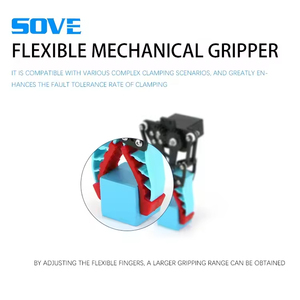 แขนหุ่นยนต์อุตสาหกรรม เครื่องมือช่าง ตัวจับยึดแบบลม กระบอกสูบ ชิ้นส่วนเครื่องจักรก่อสร้าง ชุดอุปกรณ์หุ่นยนต์ ผู้จัดจำหน่าย - Product Image 2