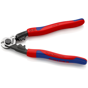 Cisailles à câbles KNIPEX 95 62 190 SB, en acier forgé, avec poignées multi-composants, 190 mm - Product Image 2