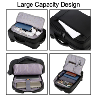 Sac à dos d'école populaire, personnalisable, en stock, nouvel arrivage, sac à dos de voyage léger avec port USB