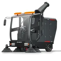 Yangzi S15 dizel süpürge binmek zemin yıkama makinesi yol süpürücü temizleme makinesi sokak süpürgesi