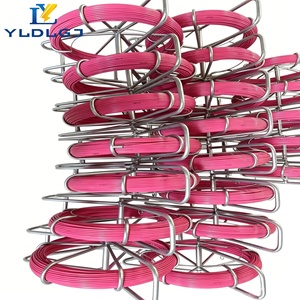 YILI Profesional, Varilla de Fibra de Vidrio Rosa de 6mm y 150m, Anti-Rotura, para Empujar y Tirar, <span class=keywords><strong>con</strong></span> Marcas de Precisión para Trabajos en Sitio - Product Image 1