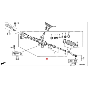 53400-T5G-G01 53400-T5G-H01ใหม่<span class=keywords><strong>แร็</strong></span><span class=keywords><strong>ค</strong></span><span class=keywords><strong>พวงมาลัย</strong></span>พาวเวอร์เกียร์สำหรับ <span class=keywords><strong>Honda</strong></span> <span class=keywords><strong>City</strong></span> <span class=keywords><strong>2010</strong></span>เข้ากันได้กับ GK5 GR - Product Image 2