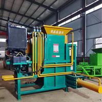 Presse à balles de paille à moteur hydraulique trois cylindres entièrement automatique pour ensilage et aliments pour animaux, certifiée CE, haute productivité