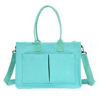 Sac fourre-tout en toile grande capacité, prix d'usine, entrepôt américain, sac fourre-tout pour le shopping, sac bandoulière avec fermeture éclair et poches