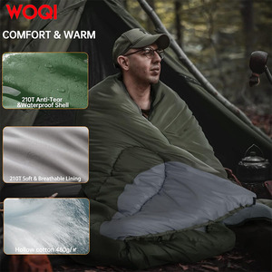 WOQI <span class=keywords><strong>0</strong></span> <span class=keywords><strong>grados</strong></span> adulto invierno cómodo y cálido <span class=keywords><strong>saco</strong></span> <span class=keywords><strong>de</strong></span> <span class=keywords><strong>dormir</strong></span>, <span class=keywords><strong>saco</strong></span> <span class=keywords><strong>de</strong></span> <span class=keywords><strong>dormir</strong></span> portátil para acampar en clima frío - Product Image 5