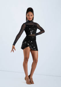 Лидер продаж, женские лирические и современные танцевальные костюмы на заказ, одежда для выступлений для сценических соревнований и репетиции балетного платья - Product Image 5