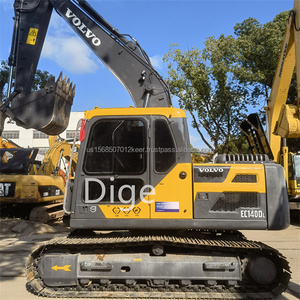 Excavatrices d'occasion à vendre Volvo EC140 EC140D Moyennes EXPÉDITION GRATUITE pelle hydraulique avec des pièces de machines de construction bon marché - Product Image 2