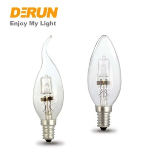 <span class=keywords><strong>Lampe</strong></span> halogène traditionnelle A60 C35, forme de bougie transparente, E14, 220-240V, 18W, 28W, 42W, <span class=keywords><strong>ampoule</strong></span> halogène, HAL-C35 - Product Image 2