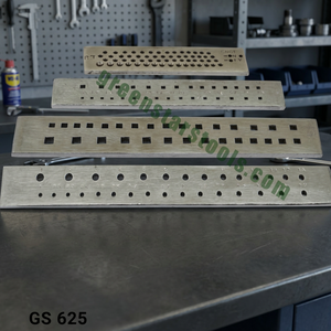 Plaque de façonnage en acier robuste pour le façonnage de fils d'or, d'argent et de cuivre, fabrication de bijoux et outil manuel pour le travail des métaux |    GS 625 À GS 635D - Product Image 3