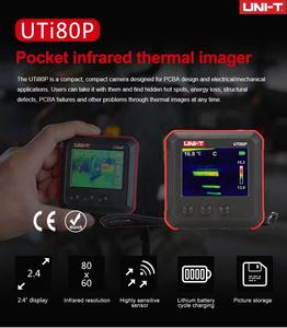 Termocamera Tascabile Uni-T UTi80P, Mini Ispezionatore Termico per Ispezioni di Motori e HVAC - Product Image 2