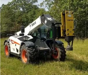 החלקה strawer strawer מהיר מצורף הידראולי פוסט נהג פוסט ראמר פאונדר עם התאמה אישית צלחת הר - Product Image 5